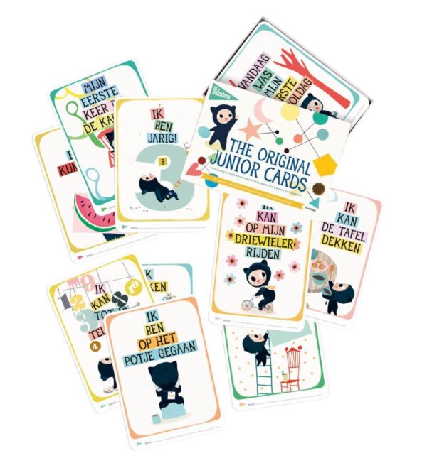 Milestone™ The original junior cards - invulboekjes (1)