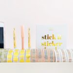 Studio Stationery Desk organizer Washi - Wit - invulboekjes (2)