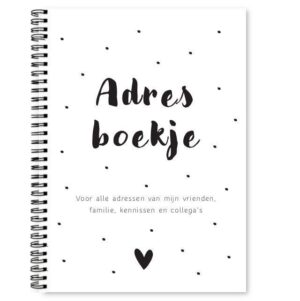 Adresboekje Fyllbooks Cover