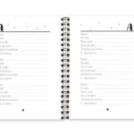 Adresboekje Fyllbooks binnenwerk Adressen A