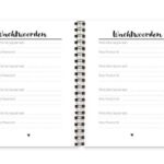 Adresboekje Fyllbooks binnenwerk Wachtwoorden