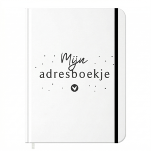 Adresboekje Zwartwit