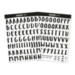 Oh My Goody - Stickervel ABC XL - invulboekjes.nl