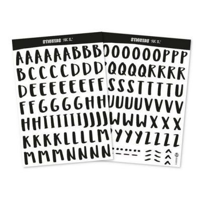 Oh My Goody - Stickervel ABC XL - invulboekjes.nl