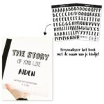 Oh My Goody - Stickervel ABC XL -sfeer2- invulboekjes.nl