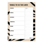 Oh My Goody - Weekplanner 'Things to do this week' A5 - invulboekjes.l