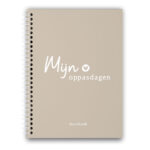 Oppasboek Beige Witte Ringband