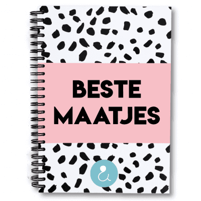 Studio Ins & Outs Invulboek ‘Beste maatjes’ (huisdier) – Roze Vriendenboek voor volwassenen