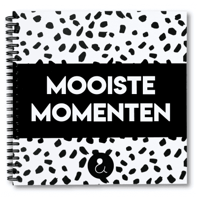Studio Ins & Outs ‘Mooiste momenten’ – Monochroom Blanco boek