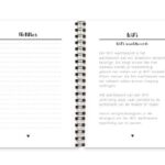 Wachtwoordenboekje Fyllbooks binnenwerk Notities Wifi