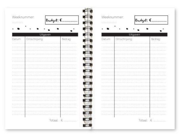 Fyllbooks Budgetplanner