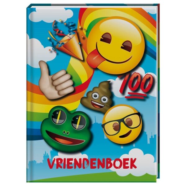 Emoji Rainbow Vriendenboekje