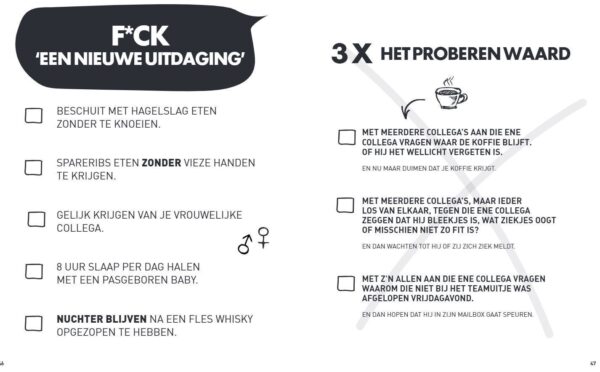 F*ck-it list book voor collega's - Afbeelding 10