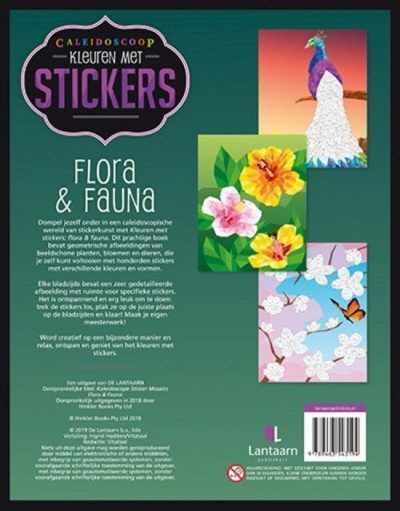 Stickerboek Flora & Fauna Cadeauboeken voor kinderen