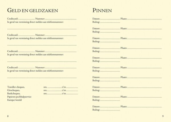 Travel Reisdagboek Strand - Afbeelding 3