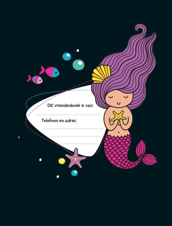 Vriendenboek Krassss mijn mermaid - Afbeelding 3
