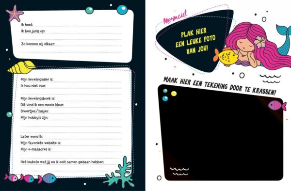 Vriendenboek Krassss mijn mermaid - Afbeelding 4