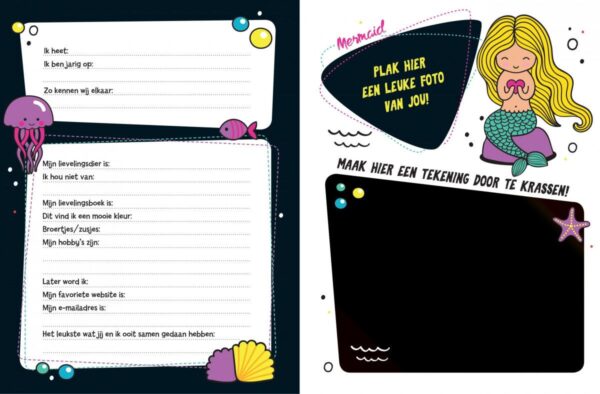 Vriendenboek Krassss mijn mermaid - Afbeelding 5