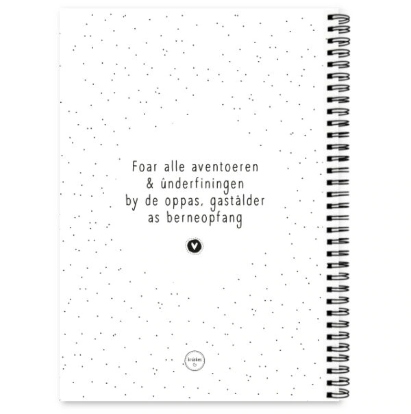 Achterkant Oppasboek