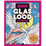 Glas-in-lood kleurboek - Dieren