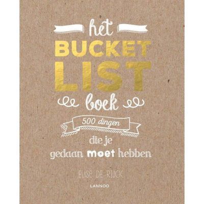 Het bucketlist boek Bucketlist boek