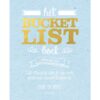 Het bucketlist boek voor op reis