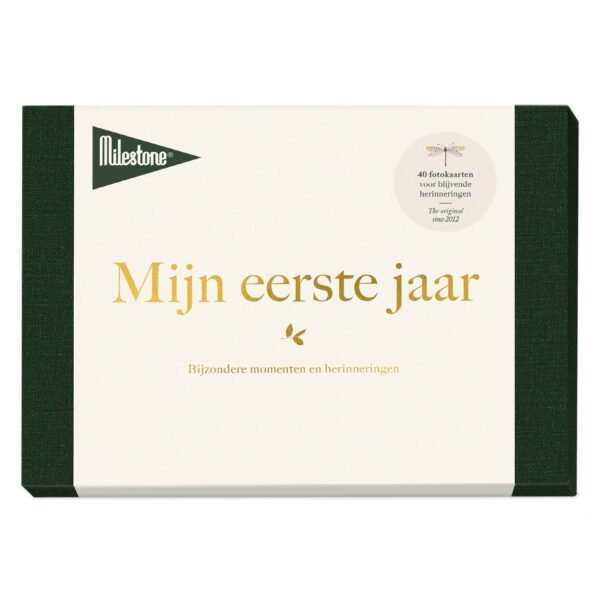 Milestone Baby eerste jaar fotokaarten ABC