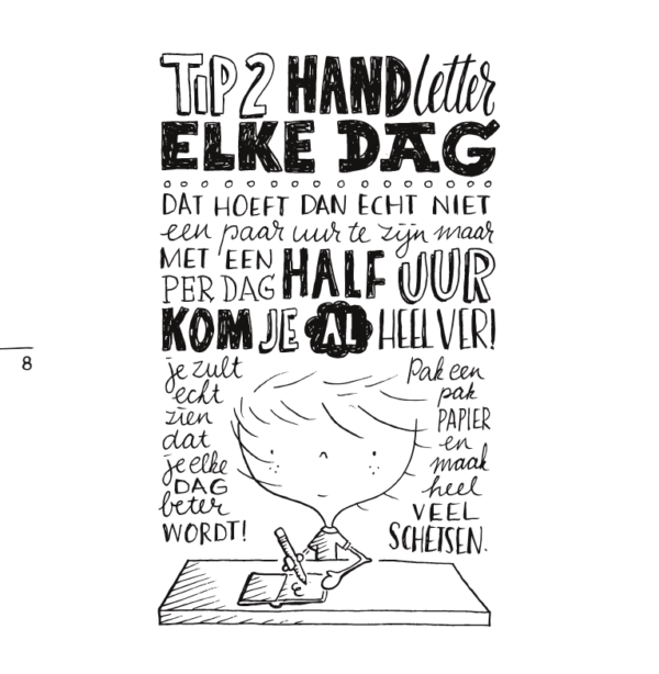 Paperfuel Handlettering doe je zo! Met 72 tips - Afbeelding 8