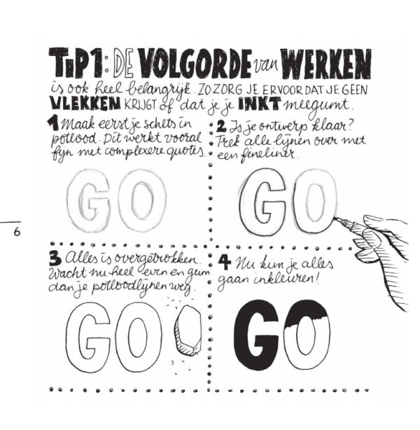 Paperfuel Handlettering doe je zo! Met 72 tips - Afbeelding 6