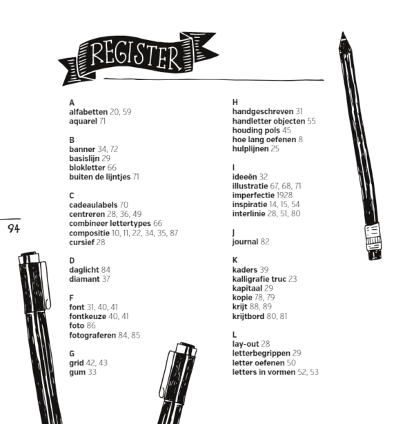 Paperfuel Handlettering doe je zo! Met 72 tips - Afbeelding 14