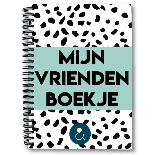 Studio Ins & Outs 'Mijn vriendenboekje' - Mint