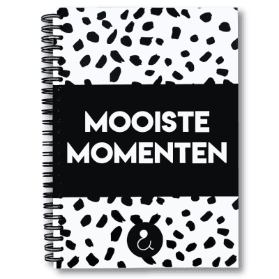 Studio Ins & Outs ‘Mooiste momenten’ A5 – Monochroom Blanco boek