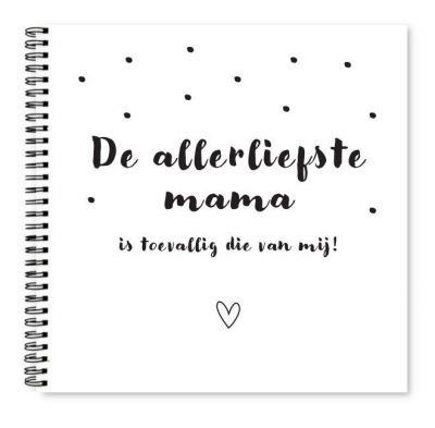 Cover alllerliefste mama boekje