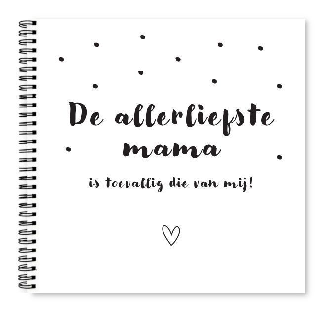 Cover alllerliefste mama boekje