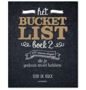 Bucketlist boek