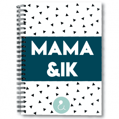 Studio Ins & Outs Invulboek ‘Mama & ik’ – Mint stip Cadeauboeken
