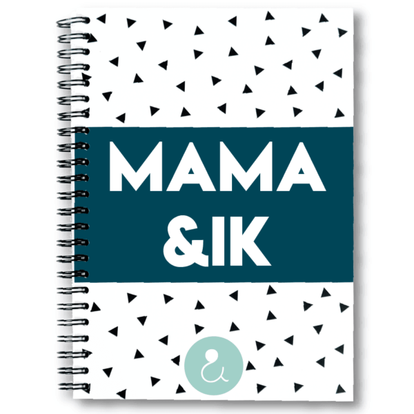 Studio Ins & Outs Invulboek 'Mama & ik' - Mint stip