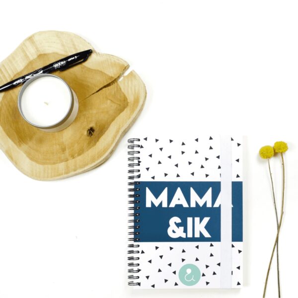Studio Ins & Outs Invulboek 'Mama & ik' - Mint stip - Afbeelding 15