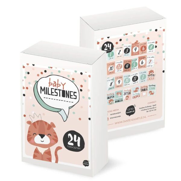 Tante Kaartje - Baby Mijlpaalkaarten set