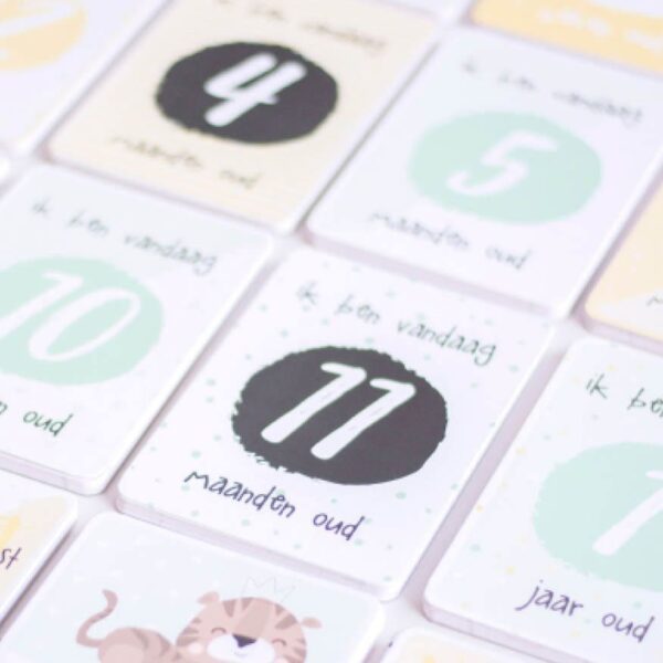 Tante Kaartje - Baby Mijlpaalkaarten set - Afbeelding 7