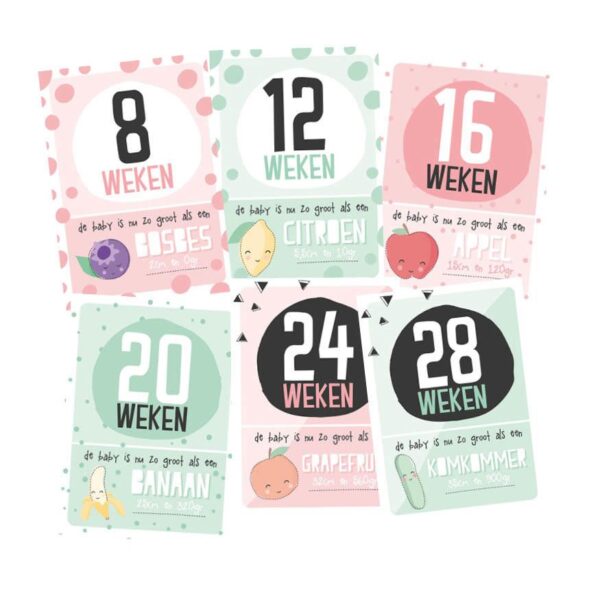 Tante Kaartje - Mama Mijlpaalkaarten set - Afbeelding 2