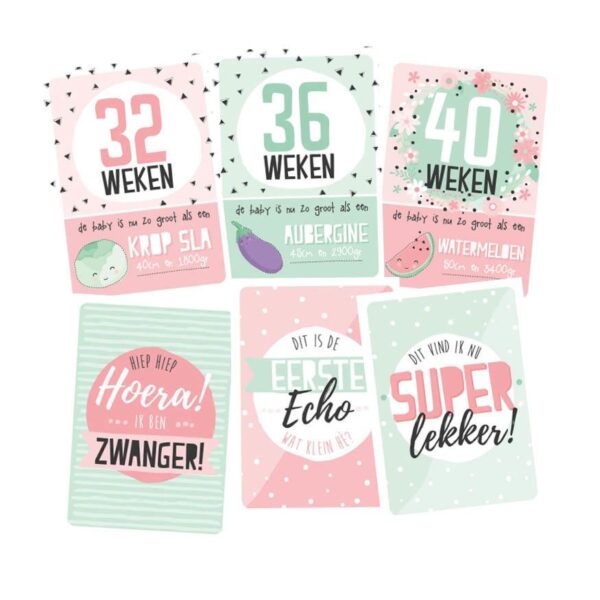 Tante Kaartje - Mama Mijlpaalkaarten set - Afbeelding 3