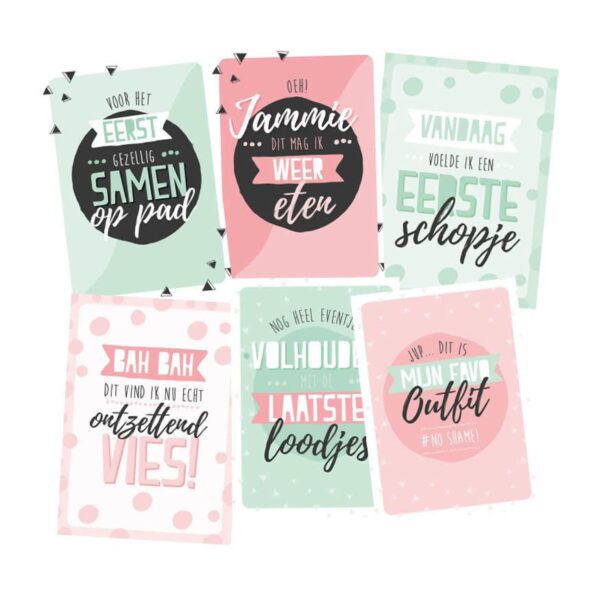 Tante Kaartje - Mama Mijlpaalkaarten set - Afbeelding 5