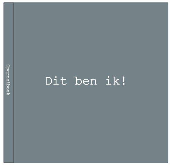 Huisje no.56 - Dit ben ik! Opgroeiboek - Linnen cover