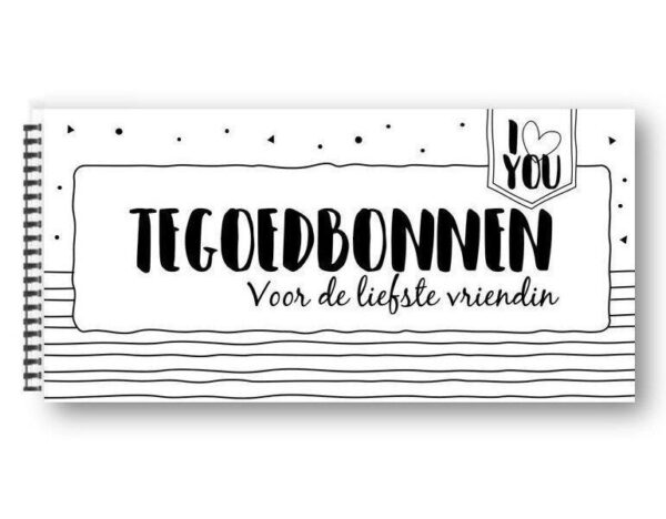 SilliBeads Tegoedbonnen - Voor de liefste vriendin