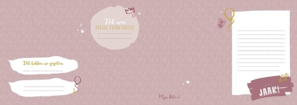 Maan Amsterdam Universe - Mijn verjaardagenboek - Roze - Afbeelding 11