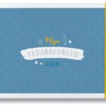 Maan Amsterdam Universe - Mijn verjaardagenboek - Blauw