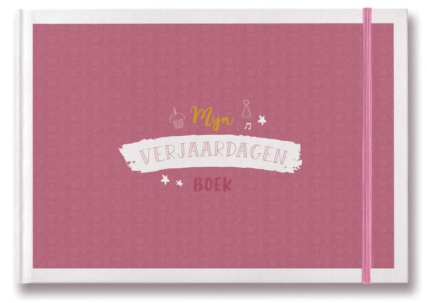 Maan Amsterdam Universe - Mijn verjaardagenboek - Roze