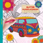 Glitter kleurplatenboek - Road trip