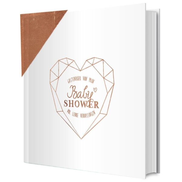 Tante Kaartje Babyshower gastenboek - Deluxe